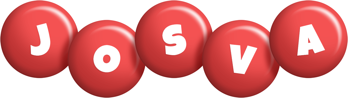 Josva candy-red logo