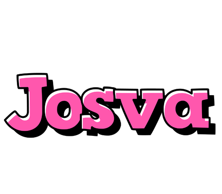 Josva girlish logo