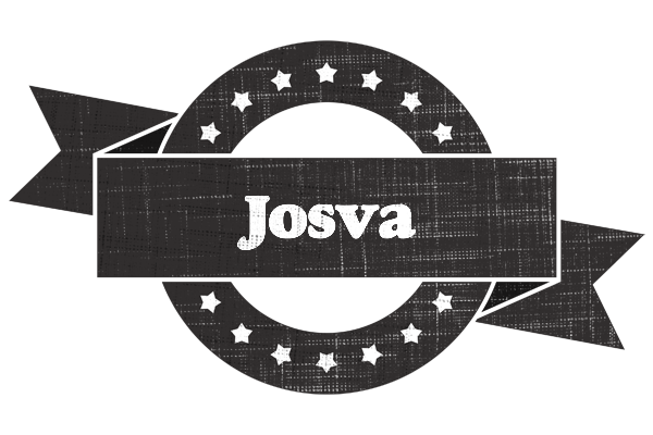 Josva grunge logo