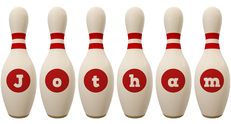 Jotham bowling-pin logo