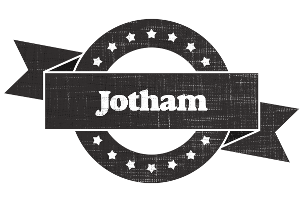 Jotham grunge logo