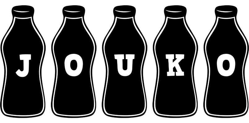 Jouko bottle logo