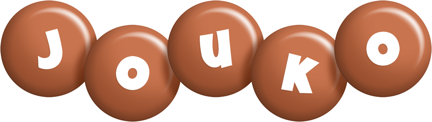 Jouko candy-brown logo