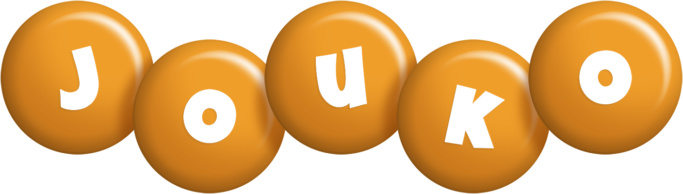 Jouko candy-orange logo