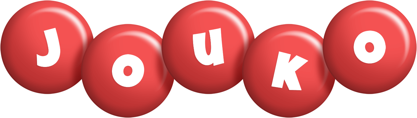 Jouko candy-red logo