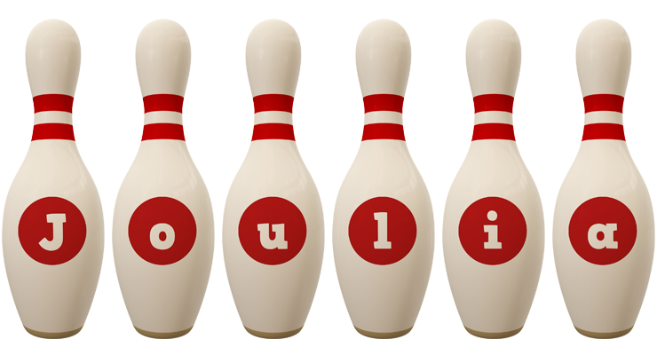 Joulia bowling-pin logo