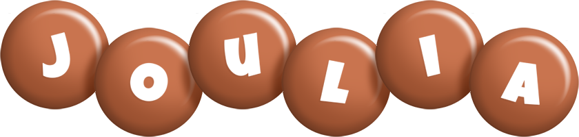 Joulia candy-brown logo