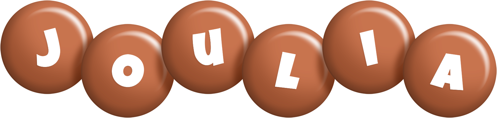Joulia candy-brown logo