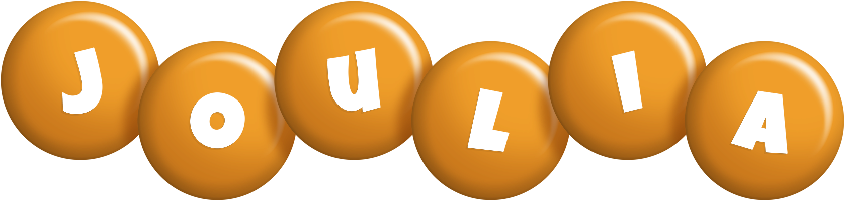 Joulia candy-orange logo