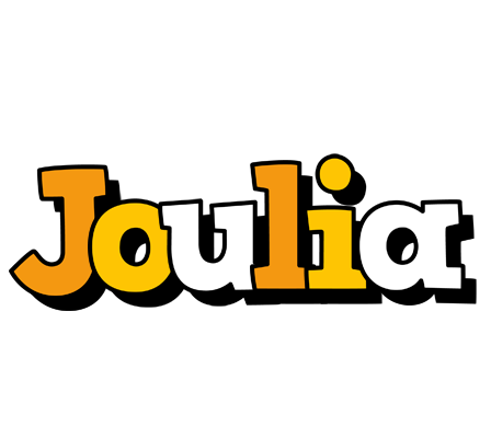 Joulia cartoon logo