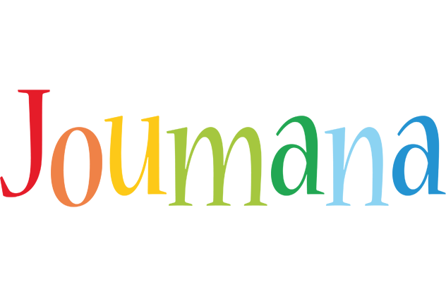 Joumana birthday logo