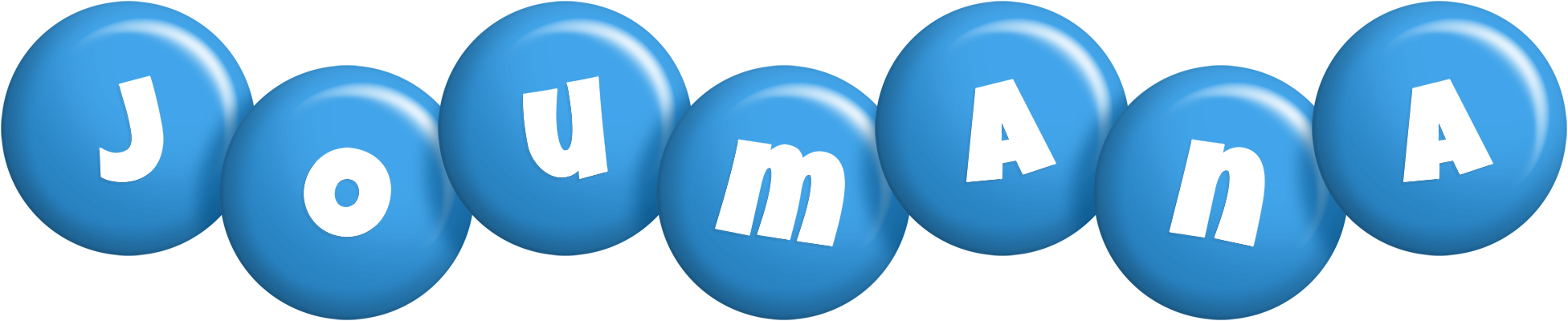 Joumana candy-blue logo