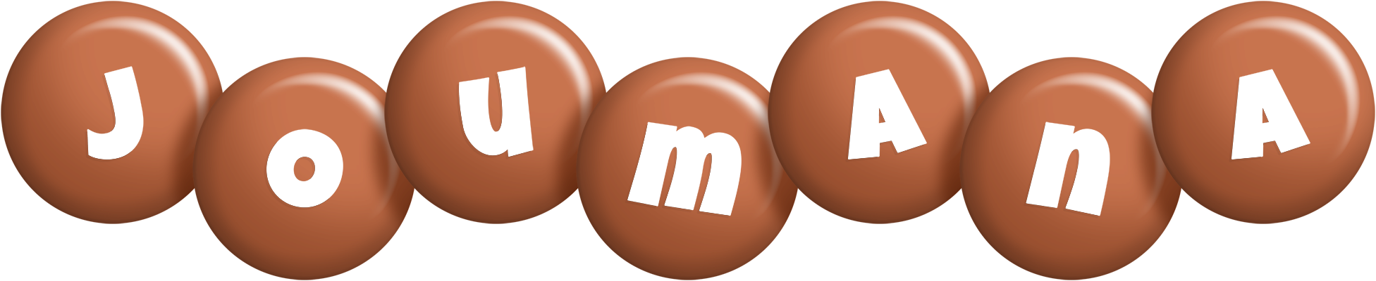 Joumana candy-brown logo