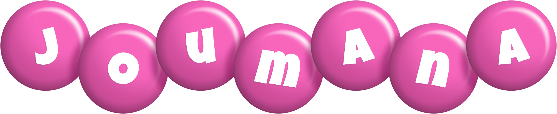 Joumana candy-pink logo