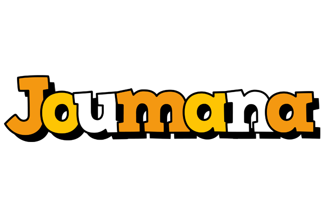 Joumana cartoon logo