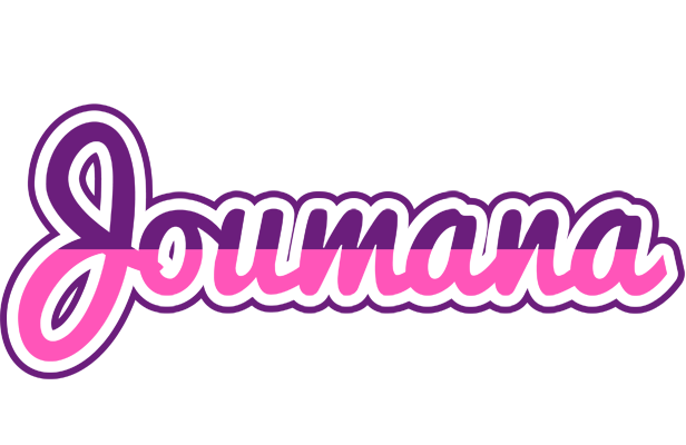 Joumana cheerful logo