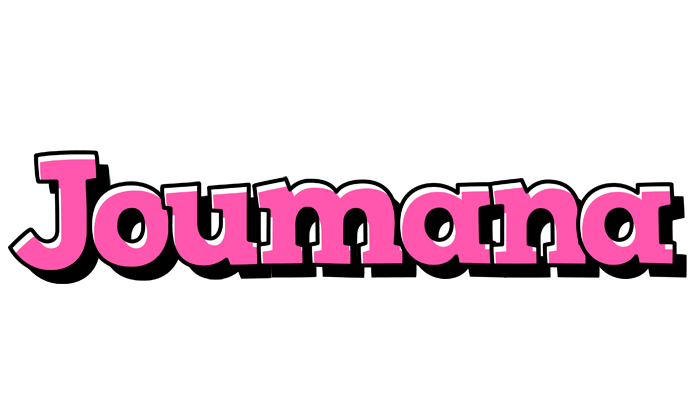 Joumana girlish logo