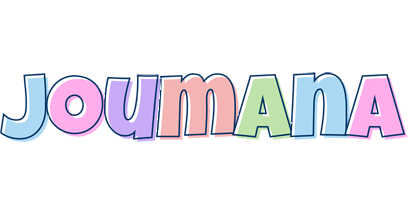 Joumana pastel logo