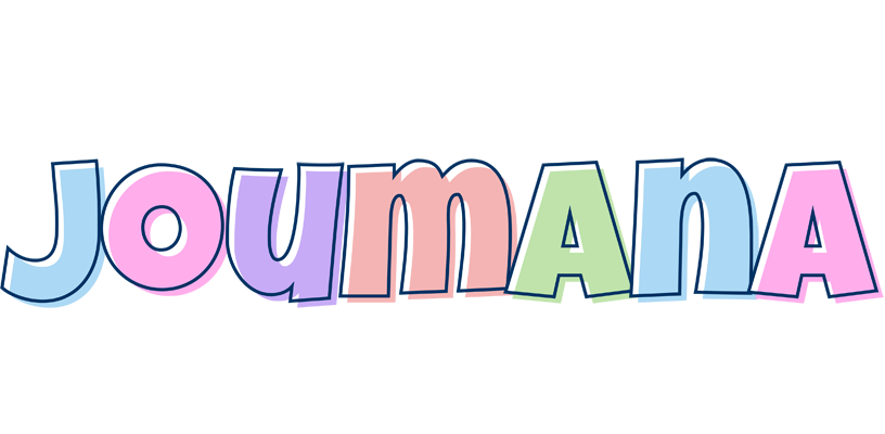 Joumana pastel logo