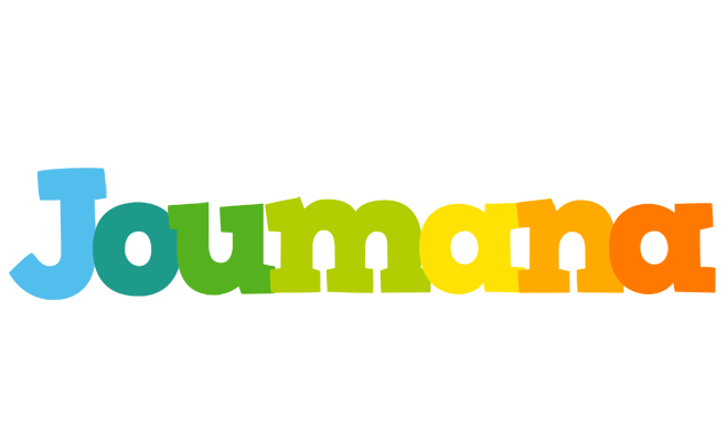 Joumana rainbows logo