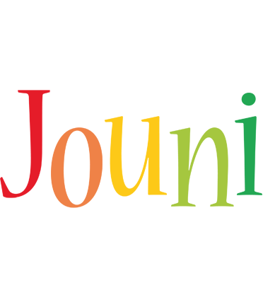 Jouni birthday logo