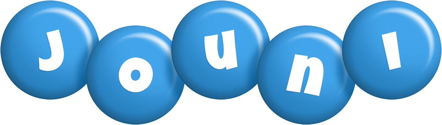 Jouni candy-blue logo