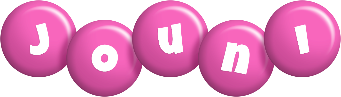 Jouni candy-pink logo