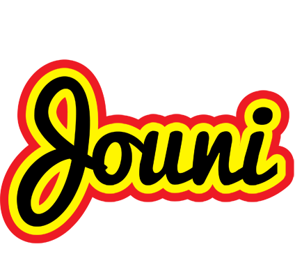 Jouni flaming logo