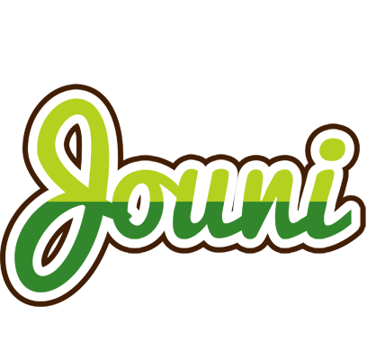 Jouni golfing logo