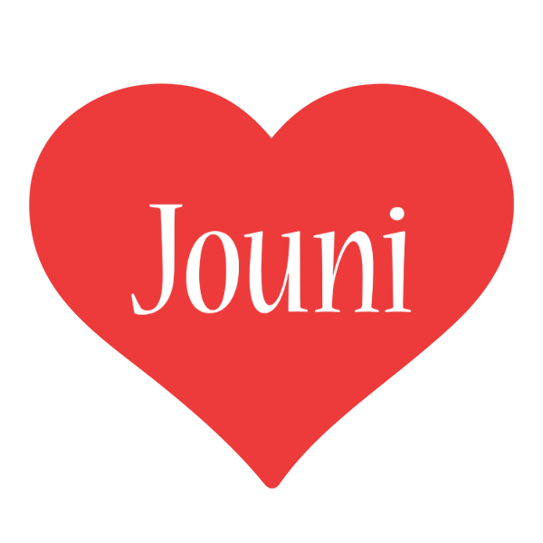 Jouni love logo