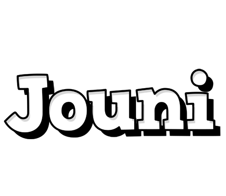 Jouni snowing logo