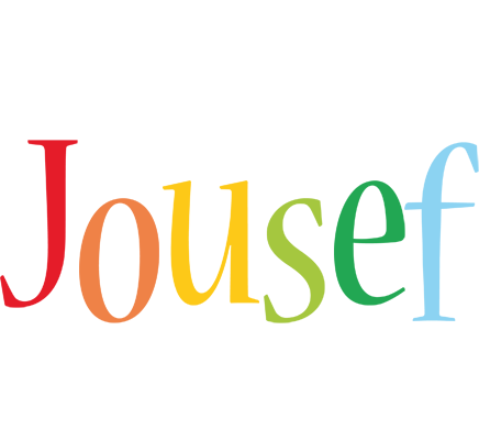 Jousef birthday logo