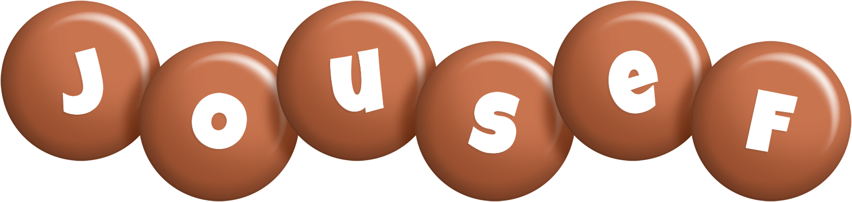 Jousef candy-brown logo