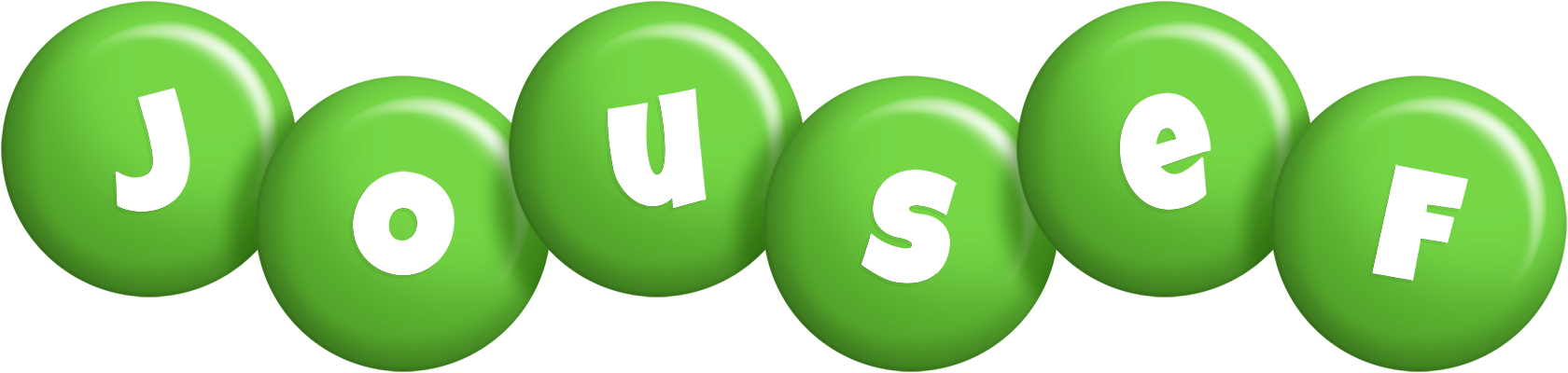 Jousef candy-green logo