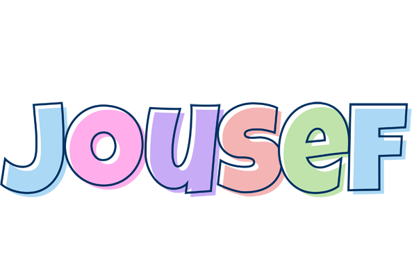 Jousef pastel logo