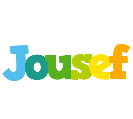 Jousef rainbows logo