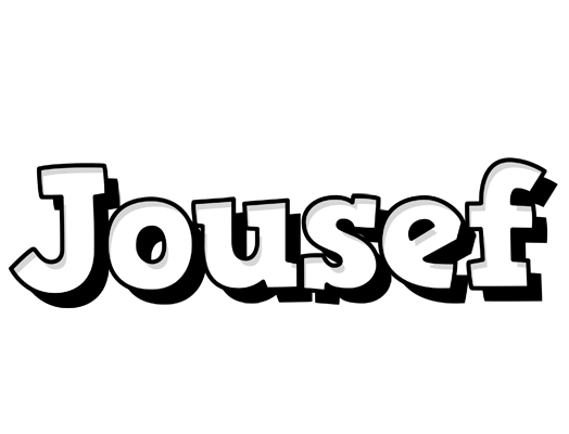 Jousef snowing logo