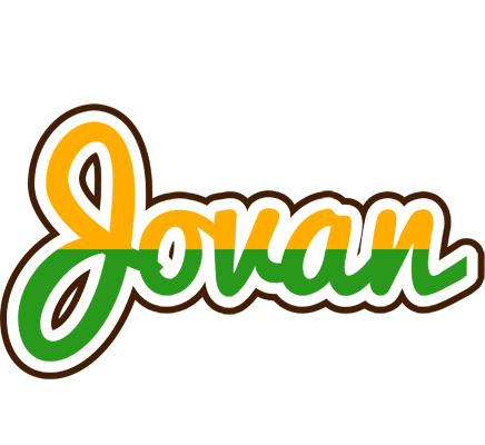 Jovan banana logo