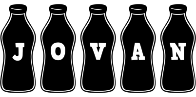 Jovan bottle logo