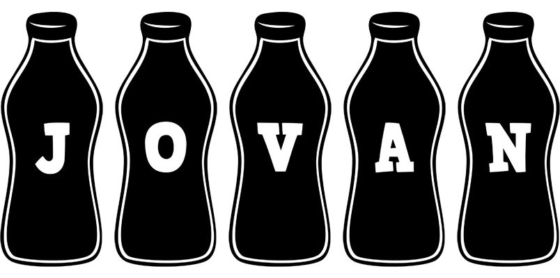 Jovan bottle logo