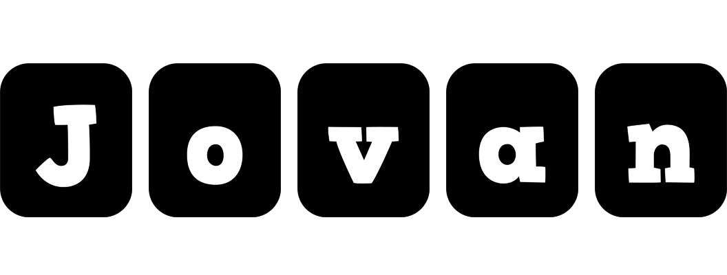 Jovan box logo