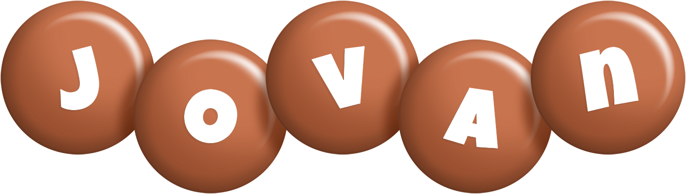 Jovan candy-brown logo