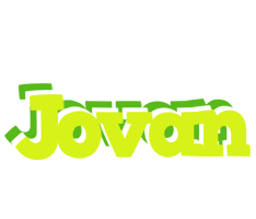 Jovan citrus logo