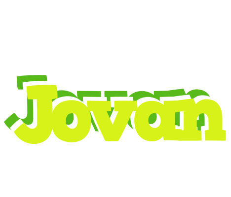 Jovan citrus logo