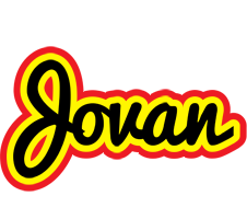 Jovan flaming logo