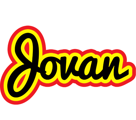 Jovan flaming logo
