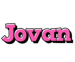 Jovan girlish logo