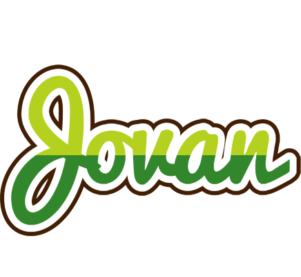 Jovan golfing logo