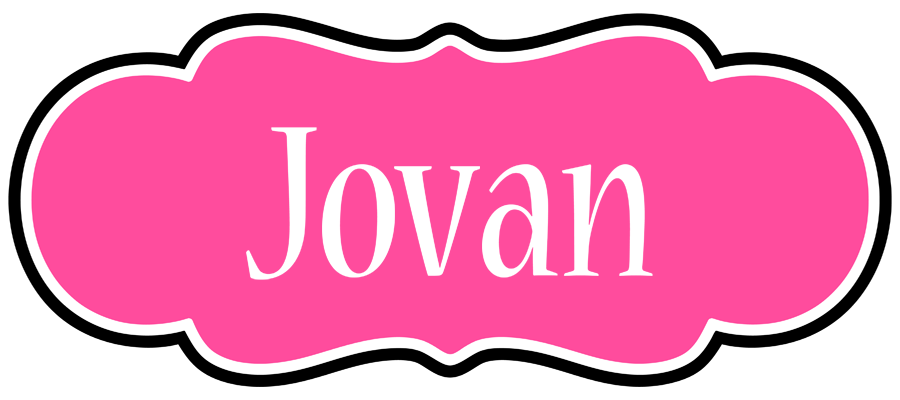 Jovan invitation logo