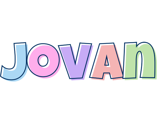 Jovan pastel logo